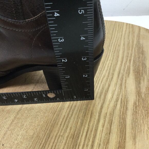 FRYE Womens Jane 14L Stitch AFG Leather Casual Dress Boot Dark Brown Size 10 NWB - Picture 14 of 14